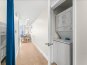 Laundry Closet with Washer and Dryer
