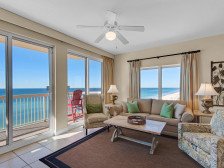 5* RATED! WEST TOWER CORNER 3BR/3BA - BEACHFRONT TOWER 2 - BEACH SVC FOR 4!