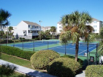 Barrier Dunes has 2 tennis courts, a gulf side community pool and a heated pool.