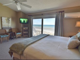 Master Bedroom with stunning views of the gulf.