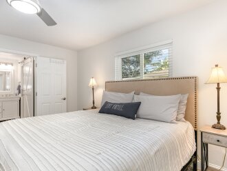 Primary Bedroom- King Bed + Private Bath