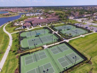 Lighted Tennis and Pickle Ball Courts