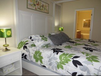 Master Bedroom King Size Bed with Ensuite Soaker Tub and Shower