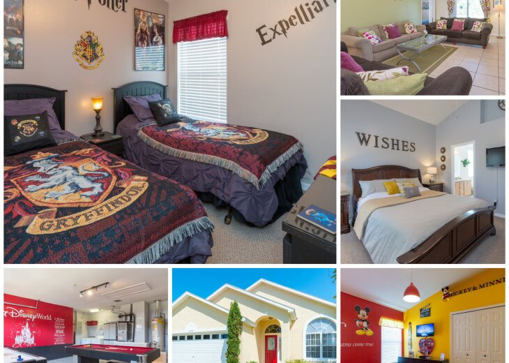 DISNEYS DOORSTEP VILLA ONLY 10 MINUTES TO DISNEY, FANTASTIC LOCATION! GAMES ROOM #1