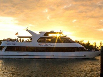 Go on a Sunset Dinner Cruise Aboard the Marco Island Princess