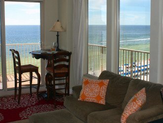 View from our Great room of Gulf of Mexico & Beach