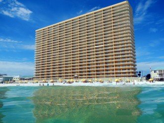 Treasure Island Resort Building from Gulf of Mexico