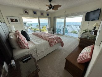 Master Bedroom with king bed and panoramic views