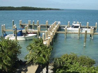 Bring your boat. Beautiful dock with 8 slips—first come first served.