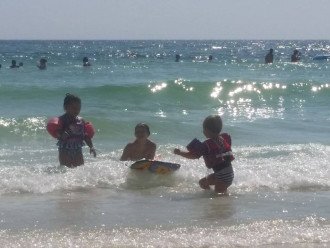Family fun in pristine gulf waters