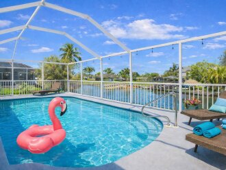 Seahorse Cove Cape Coral- Gulf Access + Solar Heated Saltwater Pool