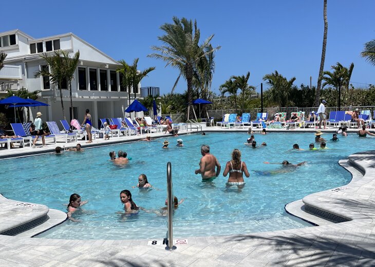 The new Main Pool