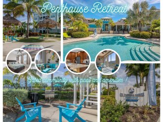 Penthouse Retreat! Coastal Condo 1 mile to AMI & Beaches
