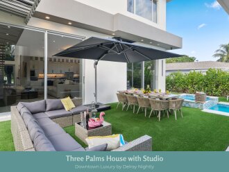334 | Walk to Atlantic Ave | Heated Pool & Spa | FreeBee Zone | by DelrayNightly