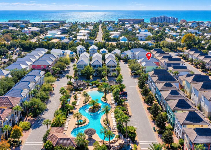 Just steps from the resort-style community pool, with the beach and Gulf only a short walk away.