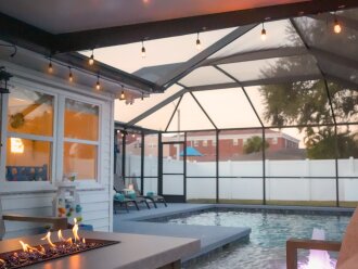 Close to lMG- 3mi, AMI beaches -7mi, w htd pool, small dogs ok