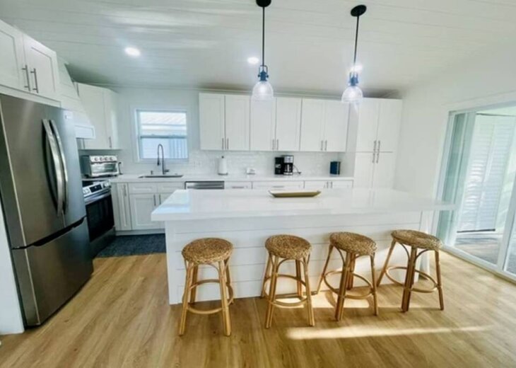 Large kitchen.