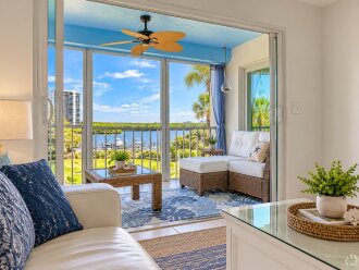 WATCH DOLPHINS AT PLAY FROM THIS NAPLES WATERFRONT CONDO!