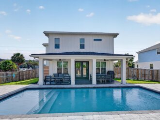 Brand - New St. Augustine Pool Home | 0. 7 Mi to Drive - On Beach | Sleeps