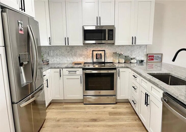 Kitchen - renovated in 2023