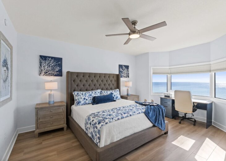 Gulf-front Master Bedroom