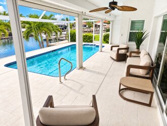 Cape Coral Waterfront Retreat | Heated Pool & Dock