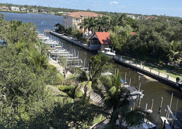 View of Boat Basin and Intracoastal from Furnished Lanai