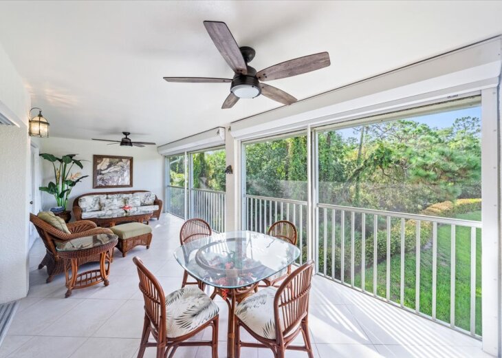 Lanai view of preserve