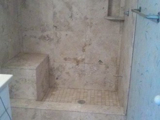 New Shower going in.....with Full Seat