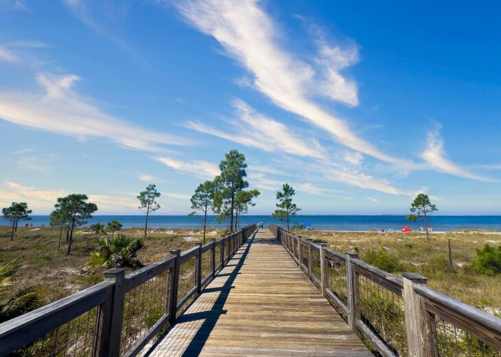 Boardwalks to the beach