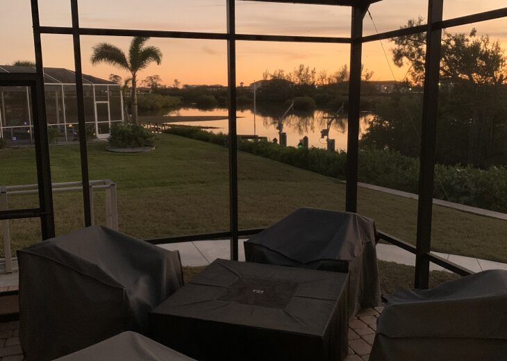 Sunset view over Robert’s Bay