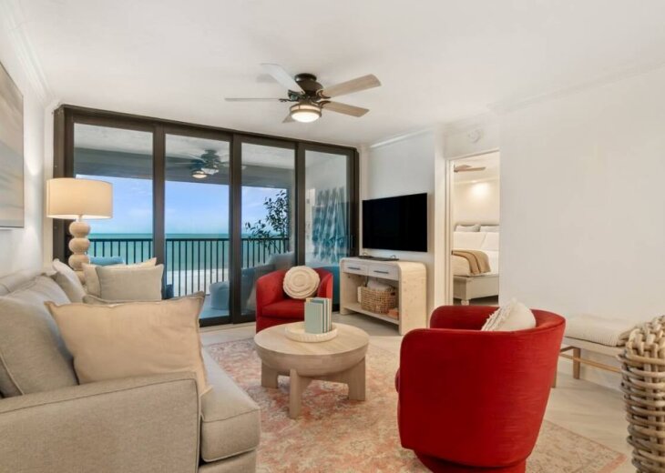 Sunset | Beach Front + Pool + Steps to the Gulf #1