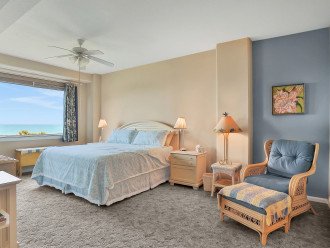 Large King Bedroom with Great Ocean View
