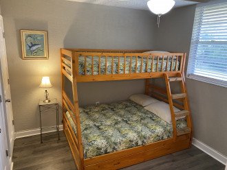 Full Size Bunk Bed with Twin on Top