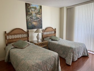 Two twin beds in Guest BR