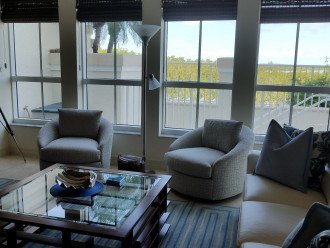 Family Room furnished with Lexington Tommy Bahama furniture.