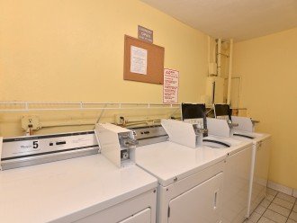 Coin Laundry Room on Same Floor as the Unit