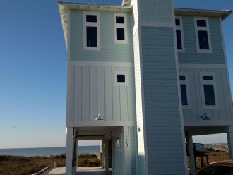 Gulf Front beach home with open concept and elevator. #2