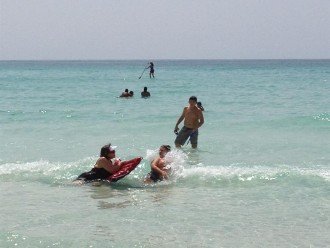 Fun at Miramar Beach