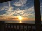 Sunset from the 'Sunflower' King Master suite deck
