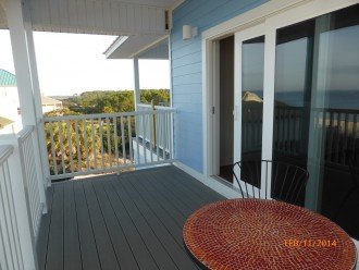 'Sunflower' private gulf-front deck