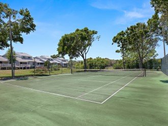 Your own private tennis court for a set or two.