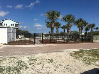 New fence around pool! spring 2020