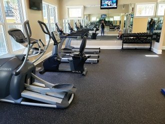 Expanded and updated fitness center