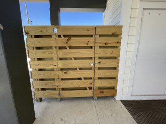 Large outdoor storage closet