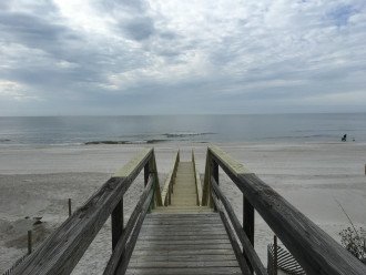 New boardwalk post storm/beach renorishment 12/13/19