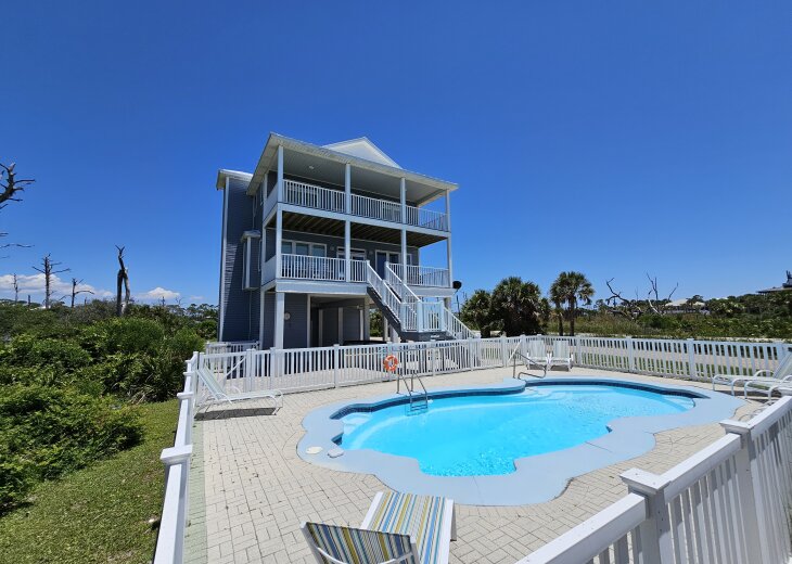 Sandy Footprints- Lg private pool, outdoor kitchen, pets, popular home #2