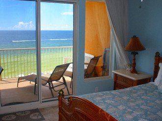 View from our Master Bedroom suite looking over the Gulf of Mexico