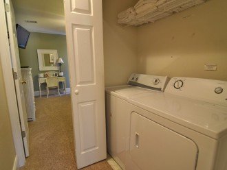 Washer/Dryer With Laundry Detergent Provided
