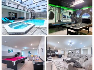 Epic Star Wars Game Room &bull; Frozen & Mickey Rooms &bull; Resort Near Disney 2061